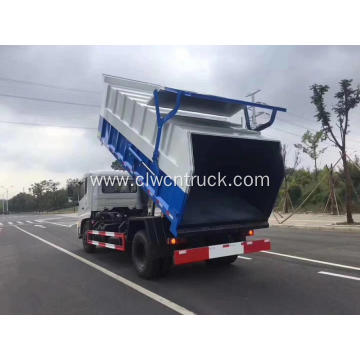 Guranteed 100% Dongfeng cummins 180hp waste transfer truck